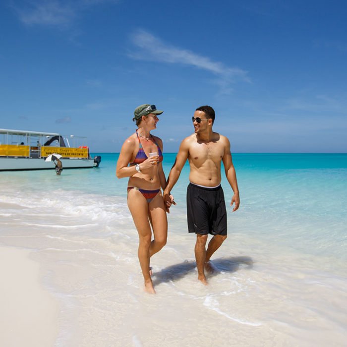 Couple enjoys Turks and Caicos Island Vacation