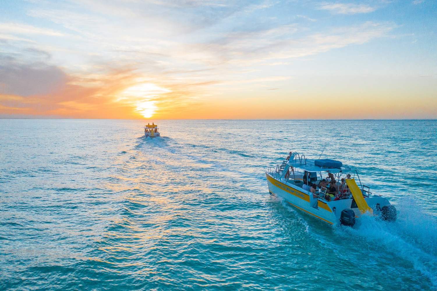 a boat on a body of water