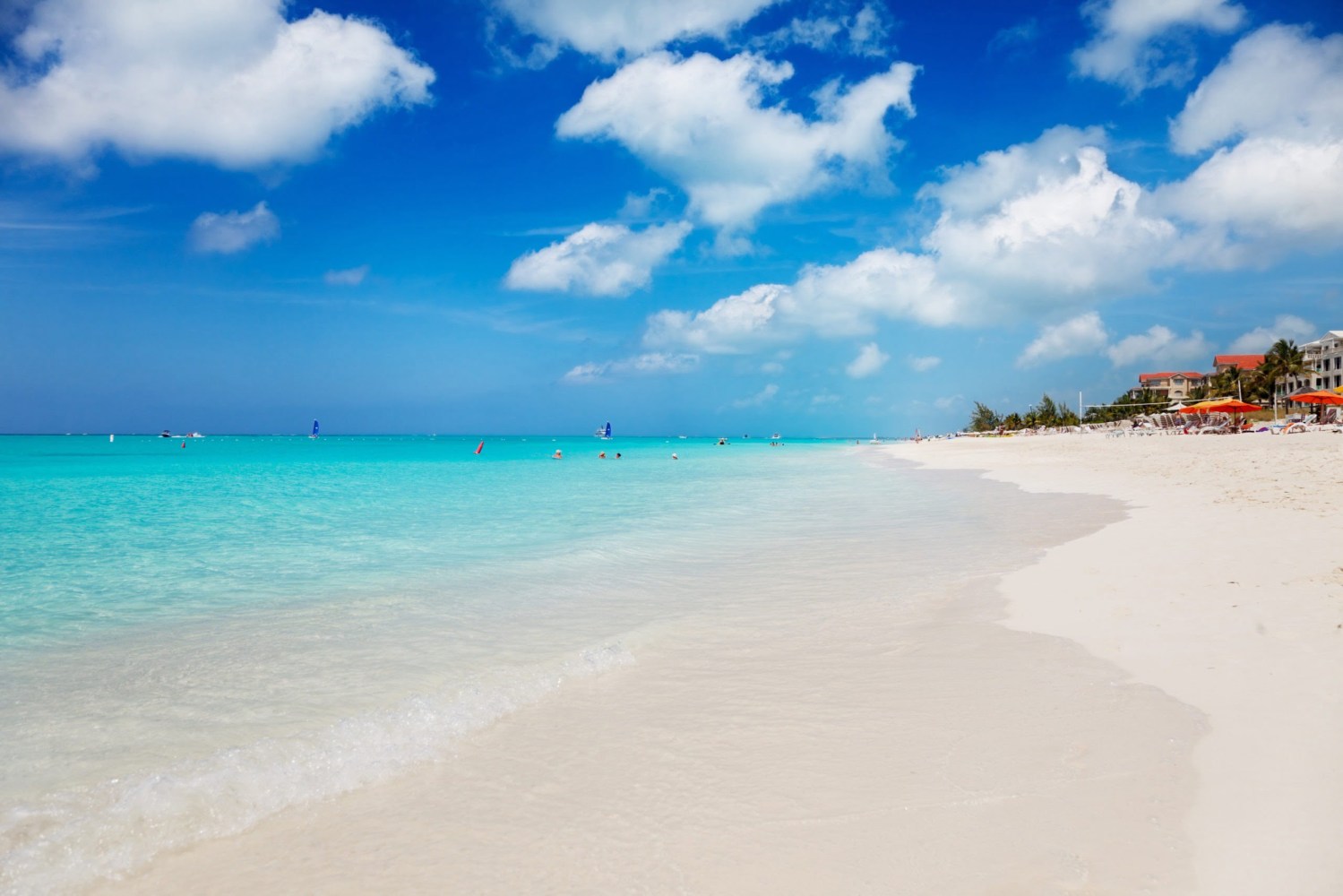 photo of grace bay beach, one of the best beaches in turks and caicos 