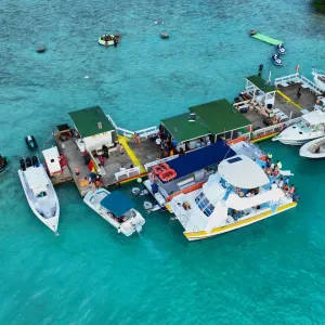 a boat on a body of water