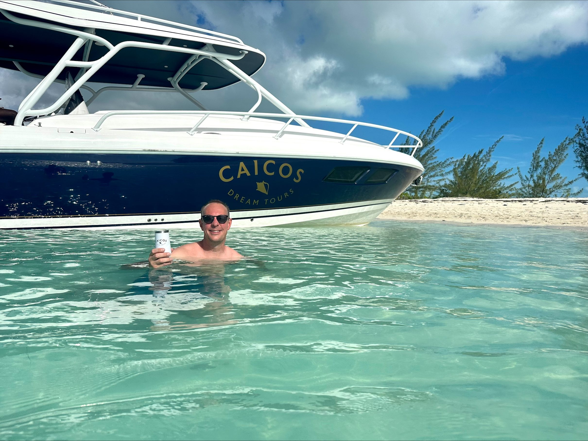 Relaxing and Enjoying the Sun on the Yacht