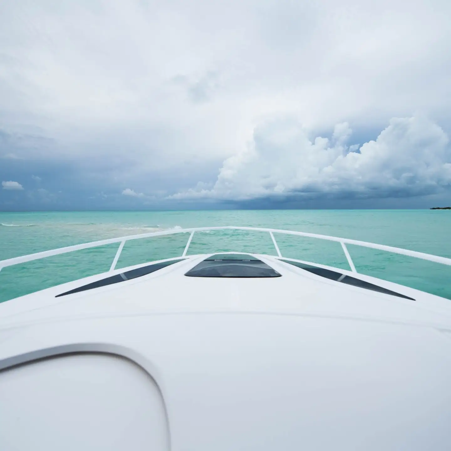 a boat on a body of water