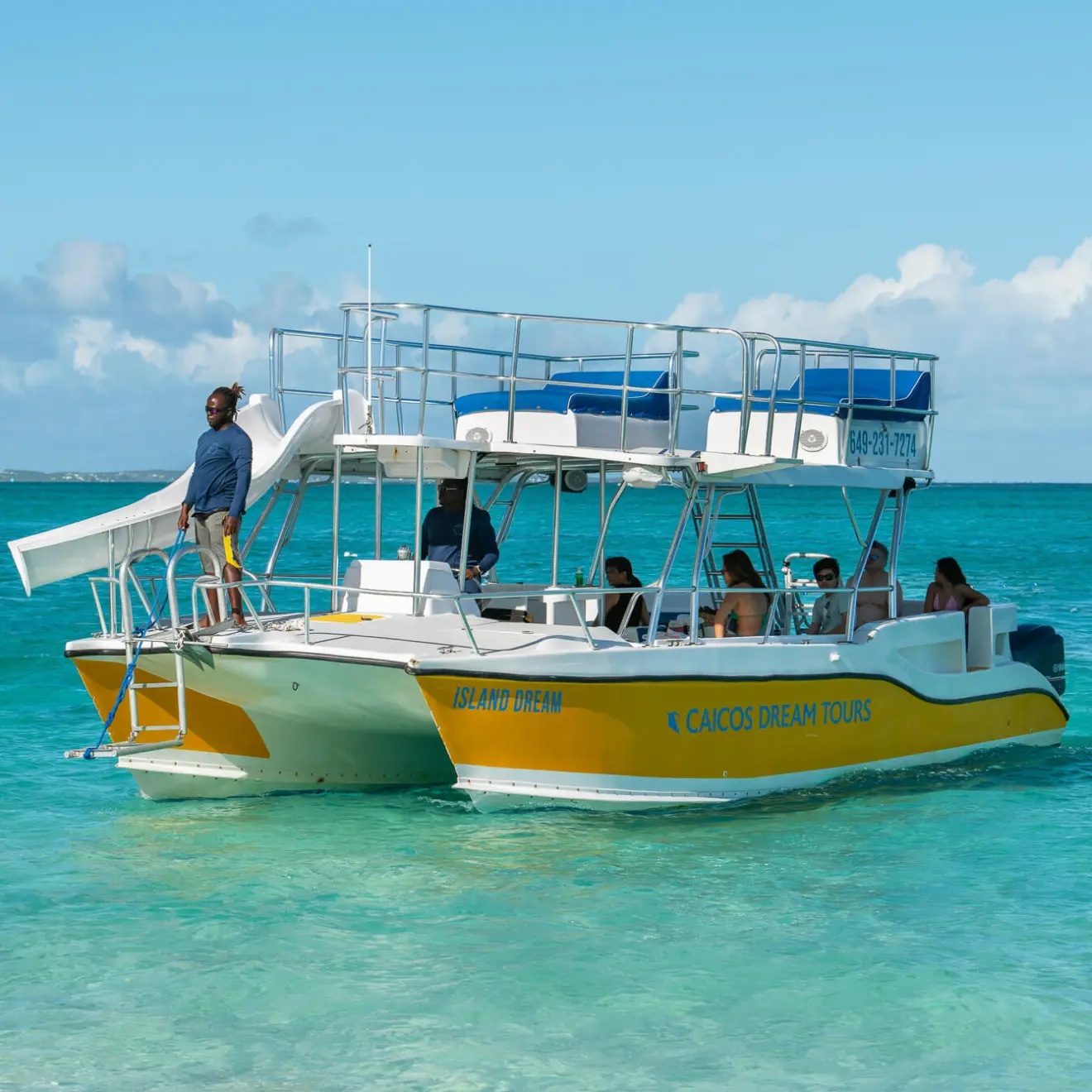 a boat that is floating in the water